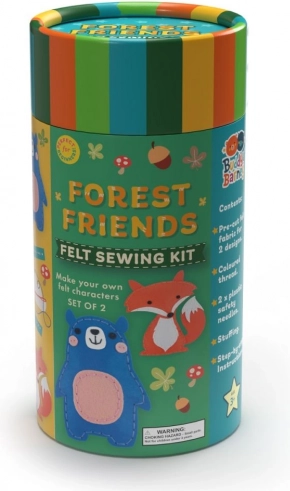Creative Forest Animals Sewing Kit