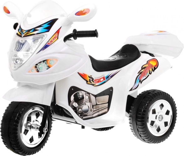Electric three-wheeled motorcycle for the little ones BJX-088 – White