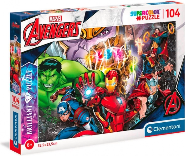 Brilliant Puzzle Marvel: Avengers 104 pieces