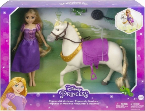 Disney Princess Rapunzel and Maximus