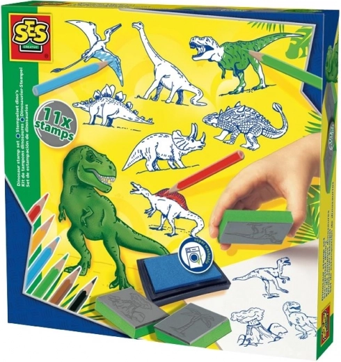 Creative Stamp Set Dinosaurs