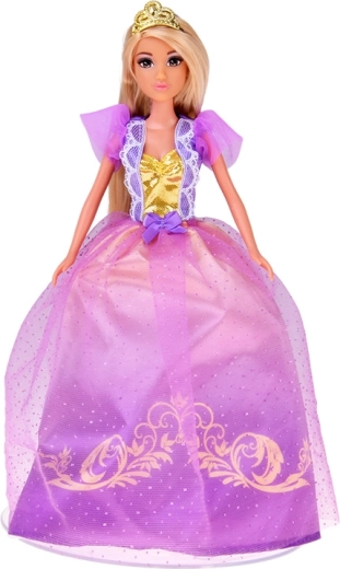 Glinsterende baljurk als voor een echte prinses