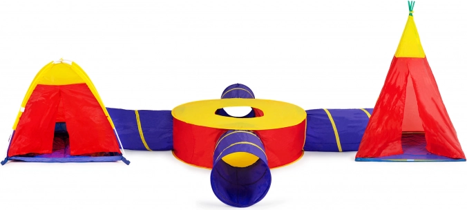 Set de tentes pour enfants 7-en-1 avec 4 tunnels IPLAY
