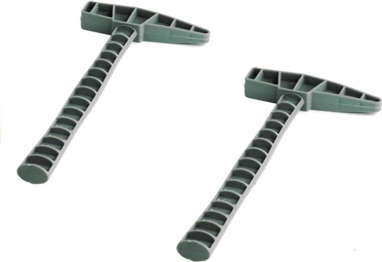 To ergonomiske hamre til både små og store