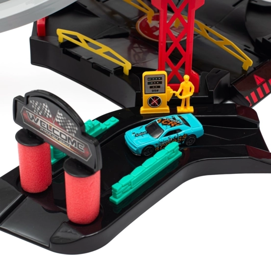 Zone de service, station de lavage et station-service