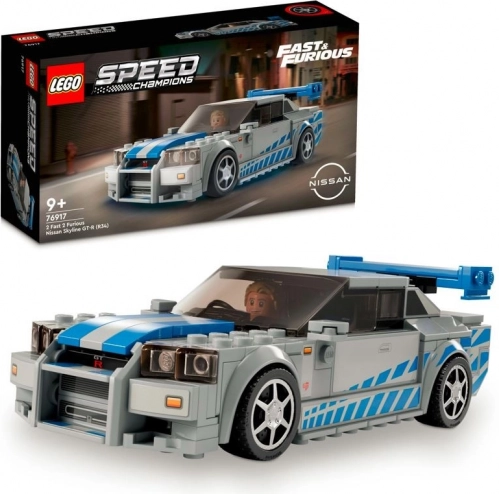 LEGO Speed Champions Nissan Skyline GT-R (R34) – Fast & Furious building set
