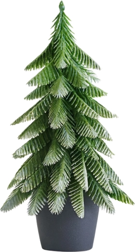 Realistic branches with silver frosting