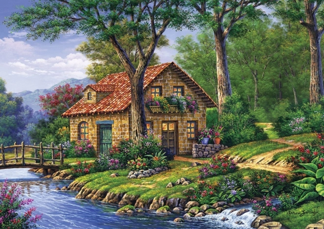 Puzzle Peacefully 1000 pieces