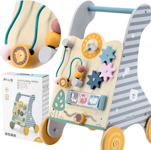 Wooden Educational Walker Viga Toys for Kids
