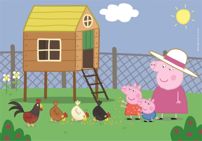 Maxi puzzle 60 darabbal PEPPA MALAC – Clementoni