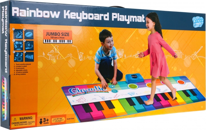 Velika Glasbena Podloga Super Barvit Klaviaturni Instrument