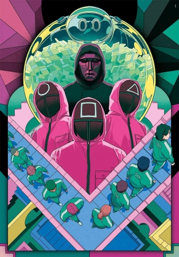 Puzzle Netflix: Squid Game 1000 pezzi