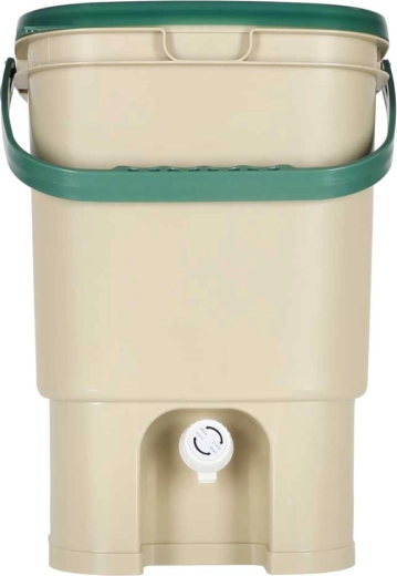 Svuotamento comodo del compost tea