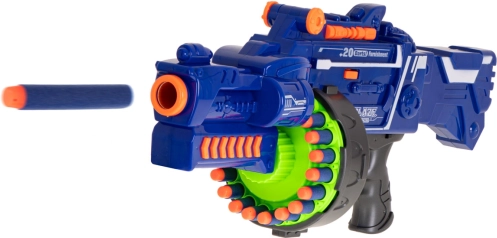 Forgó géppuska Blaze Storm Exekutor 52 cm + 40 NERF lövedék