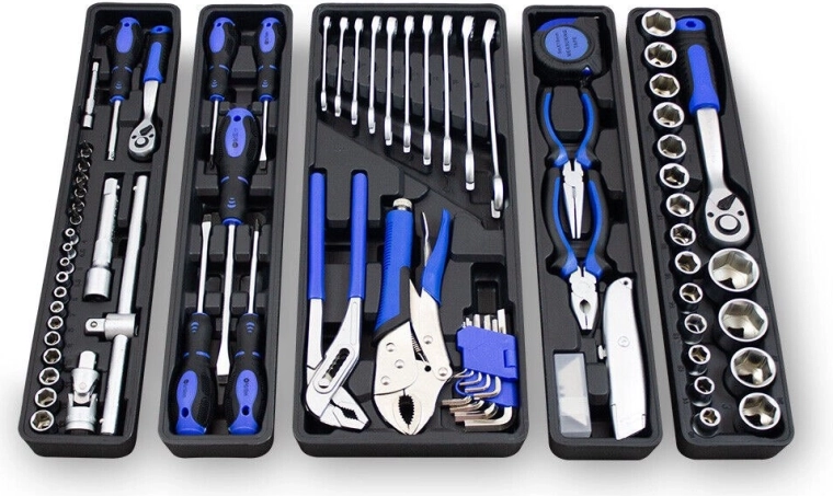 Complete kit for workshop and home