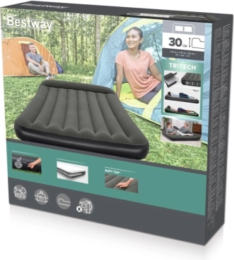 Oppustelig madras Bestway Tritech 191 × 137 × 30 cm
