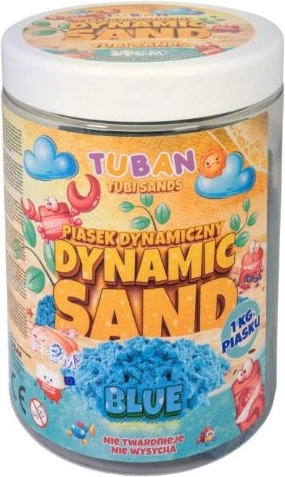 TUBAN dynamic sand 1 kg – Blue