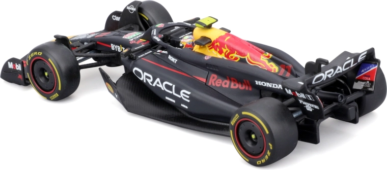 With driver Sergio Pérez #11