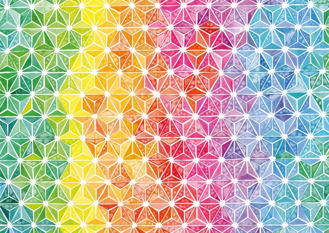 Puzzle Colorful Triangles 1000 pieces SCHMIDT