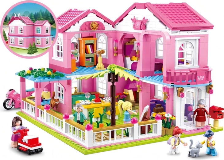 896 dílků a 7 figurek pro bohatou hru