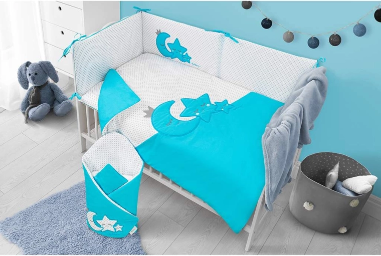 Pomirjujoč motiv meseca in zvezd