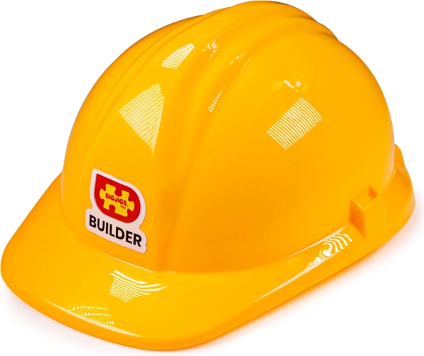 Casco da costruttore BIGJIGS TOYS per bambini