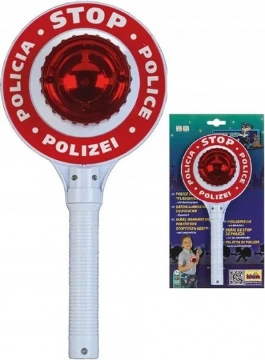 Palette de police avec lumière à piles