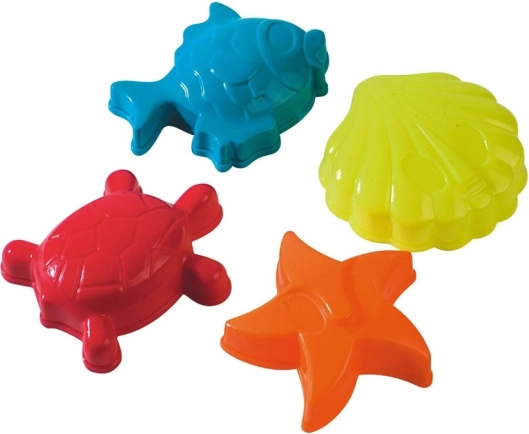Ensemble de moules Animaux marins