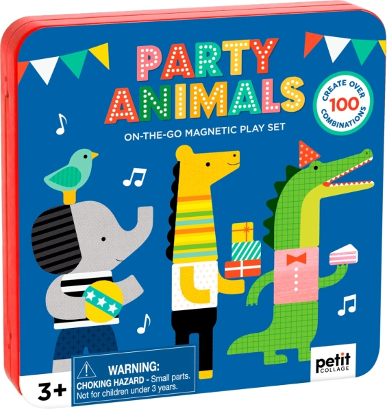 Magnetic Book Animal Party PETIT COLLAGE