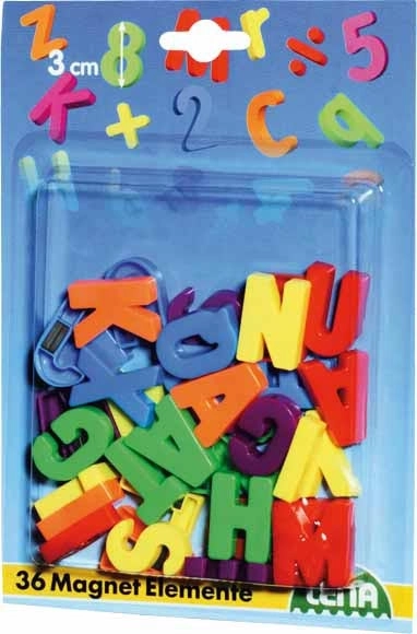 Large Magnetic Letters, 36 pcs