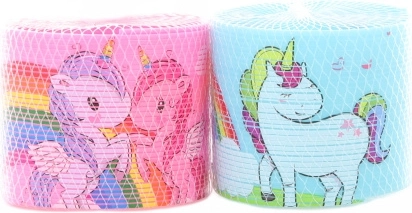 Molla di plastica con motivo unicorno