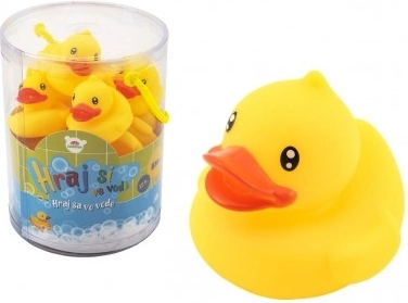 Rubberen bad eendje 6 cm