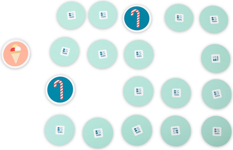 Large Sweets Memory Game