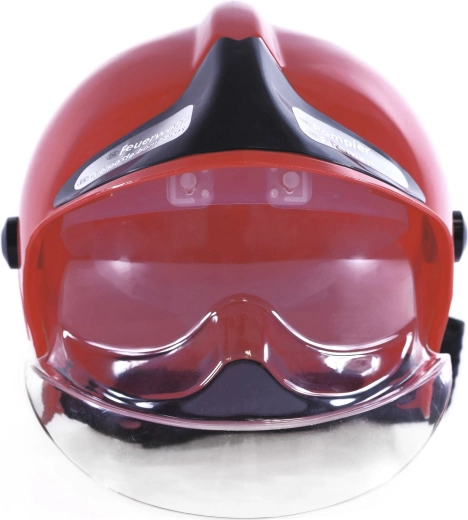 Preklopni prozirni vizir za realističnu igru