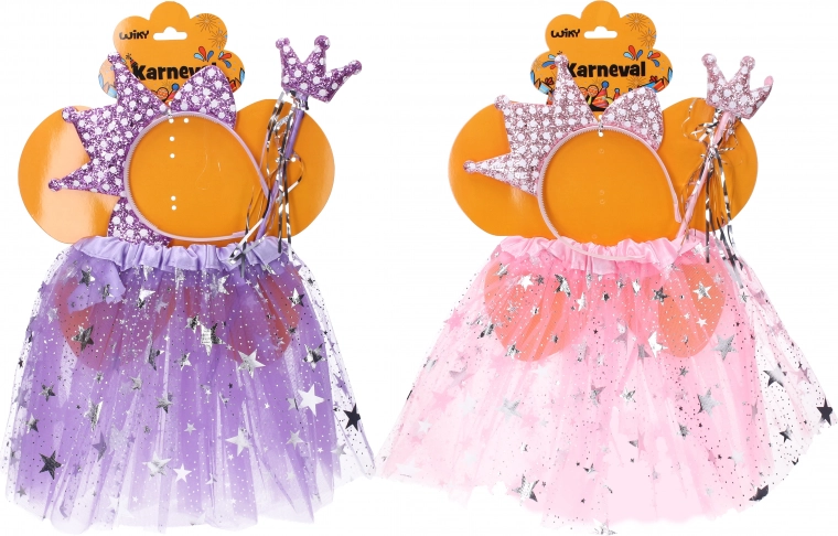 Set de carnaval fée violet
