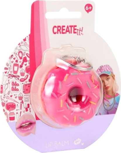 Cute donut design with keyring
