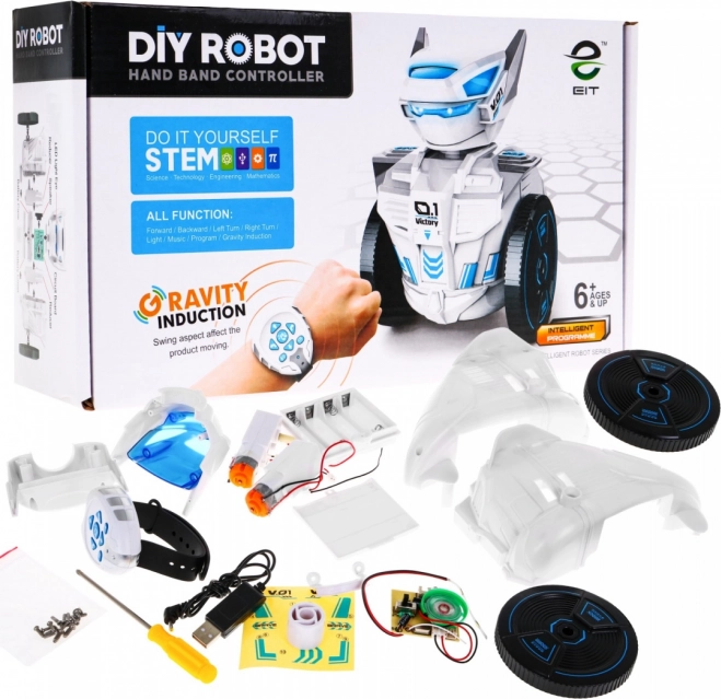 Smart robot controlled by watch for children