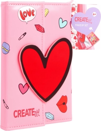 Compact en draagbaar make-up boek