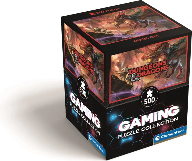 Puzzle 500 Pieces Dungeons & Dragons – Cube by Clementoni