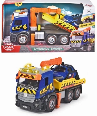 city tow truck Mercedes with loader, 26 cm
