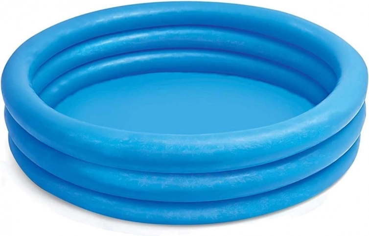piscine gonflable Intex Crystal Blue 168 × 38 cm