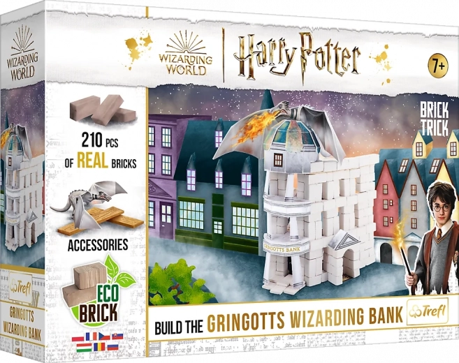 Jeu de construction Brick Trick HARRY POTTER : Banque des sorciers de Gringotts (210 pièces)