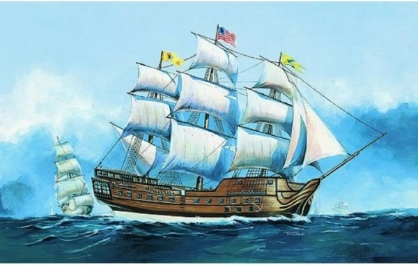 BONHOMME RICHARD Ship Model 1:270