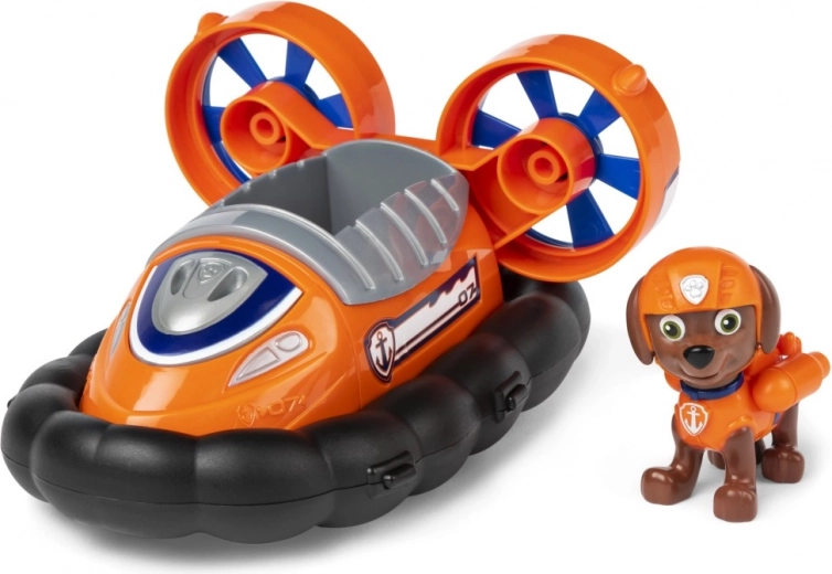 Funkční hovercraft připravený k akci