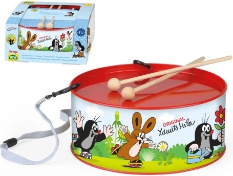Little Mole Drum 20 cm with Sticks