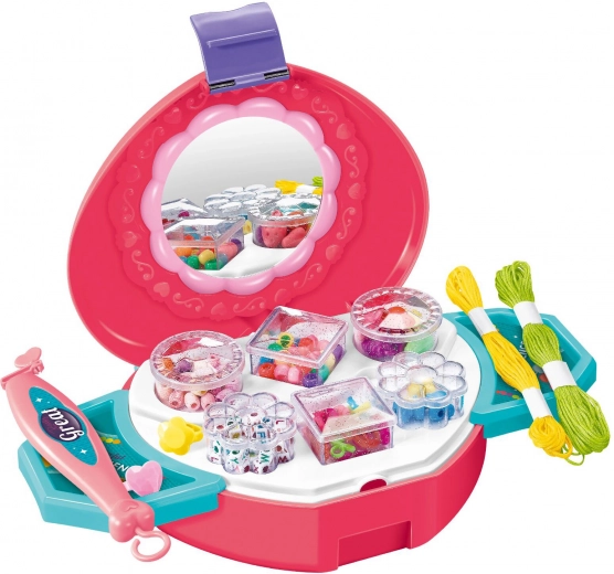 set de création de bracelets dans un sac à main 19 cm