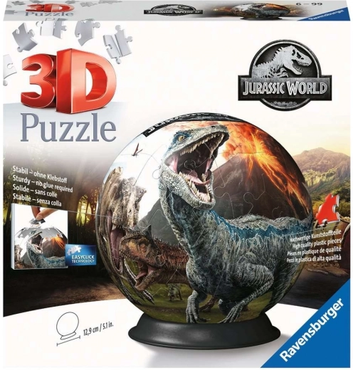 Ravensburger 3D Puzzleball Jurassic World 72 Pieces