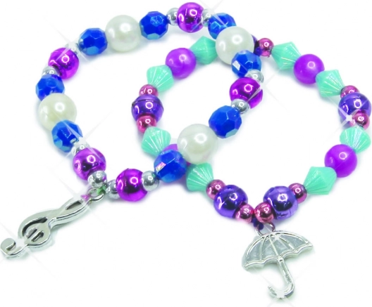 Create stylish bracelets with magical charms
