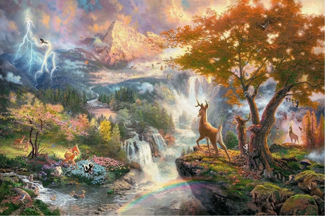 Puzzle Bambi: First Year 1000 Pieces from SCHMIDT