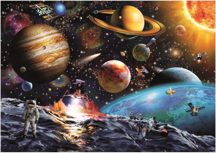 EDUCA Puzzle Mission: Asteroid 1000 pieces
